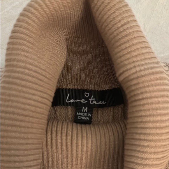Tan Ribbed Turtleneck Bodysuit nwot from southern alternative boutique - Picture 4 of 5
